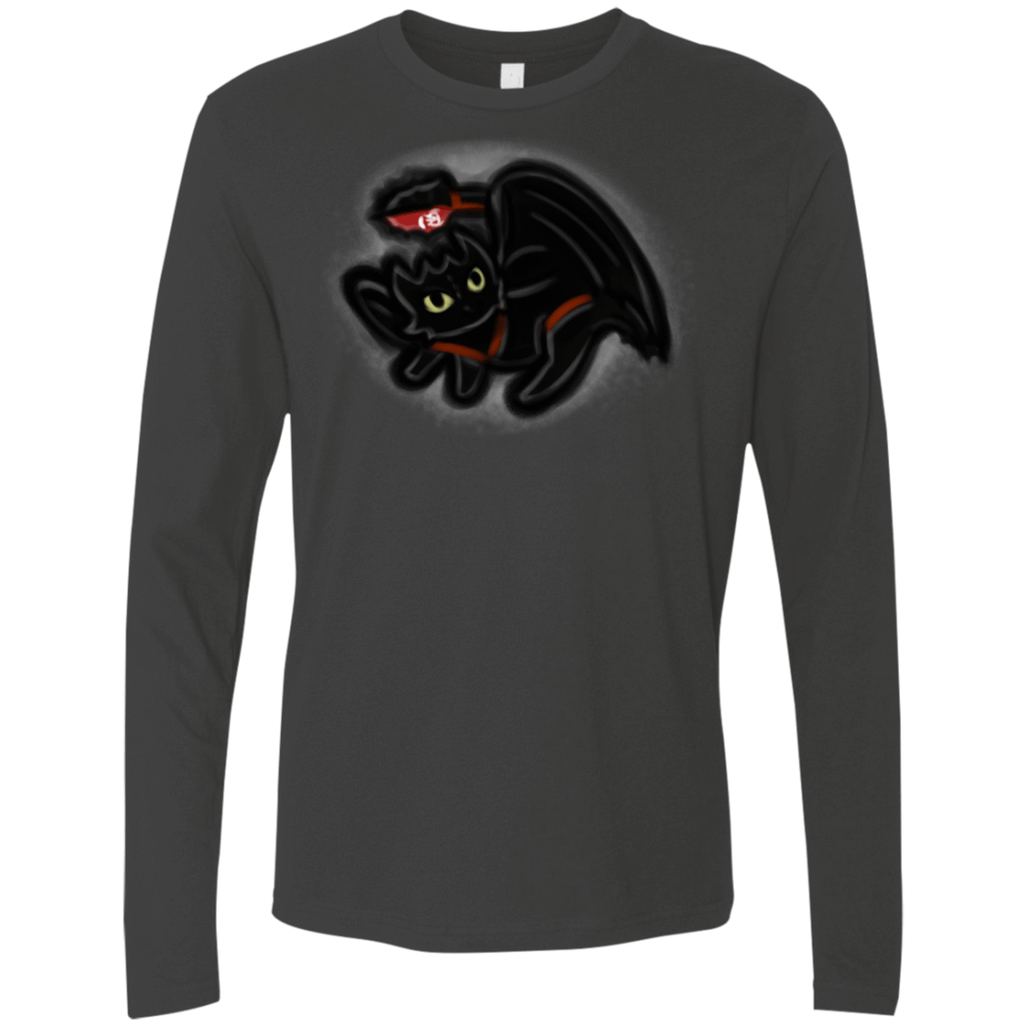 T-Shirts Heavy Metal / S Toothless Simba Men's Premium Long Sleeve