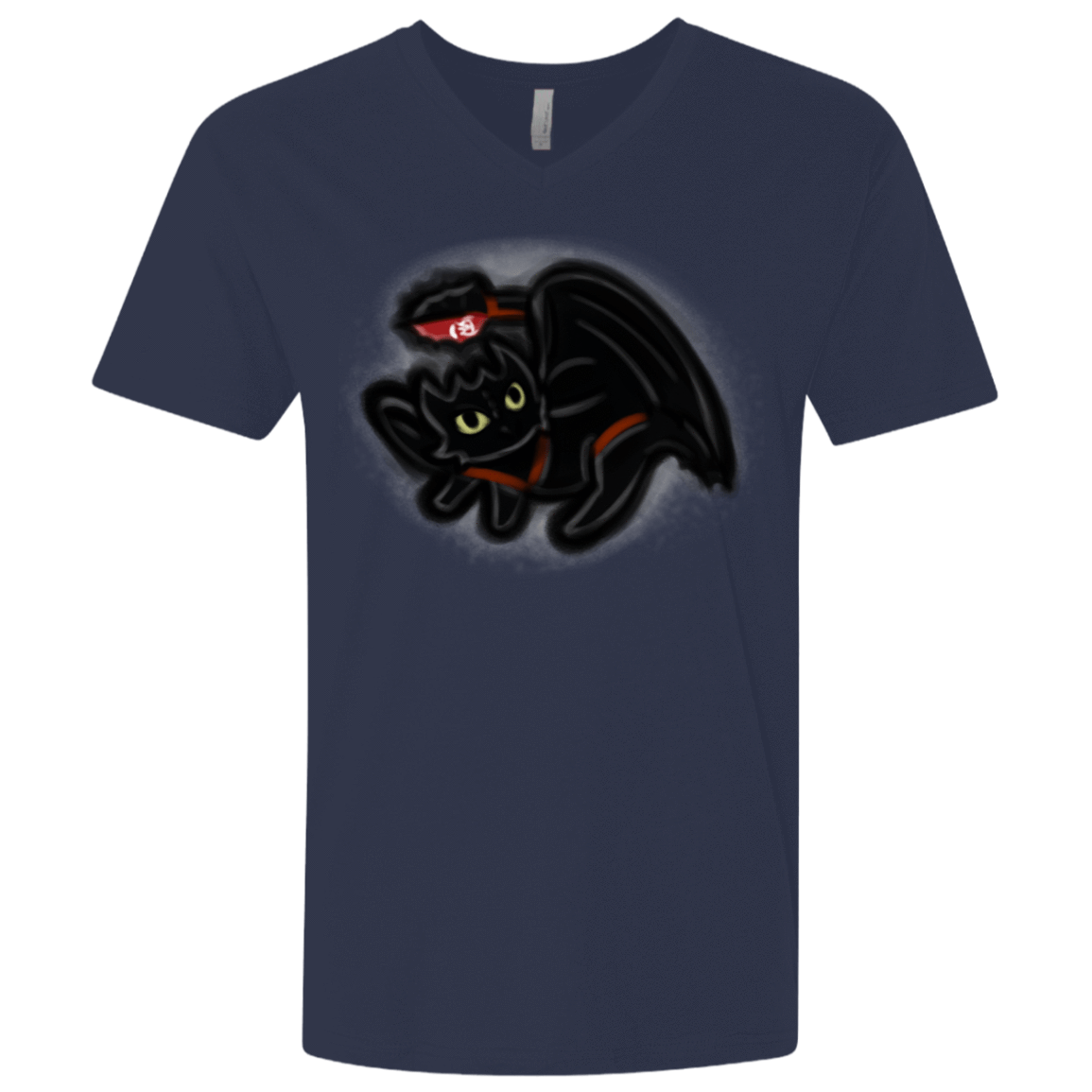 T-Shirts Midnight Navy / X-Small Toothless Simba Men's Premium V-Neck