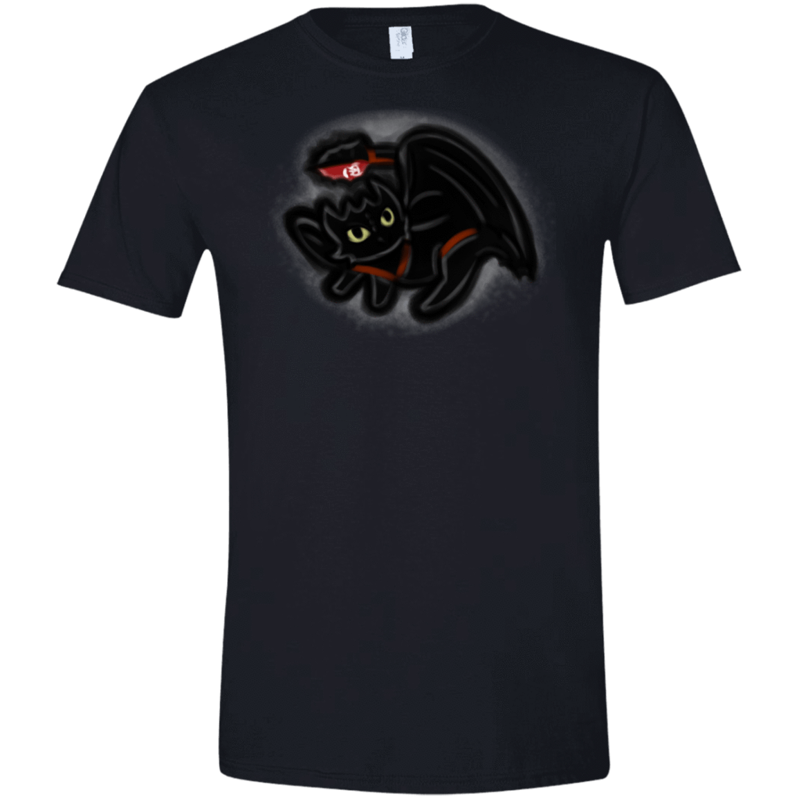 T-Shirts Black / X-Small Toothless Simba Men's Semi-Fitted Softstyle