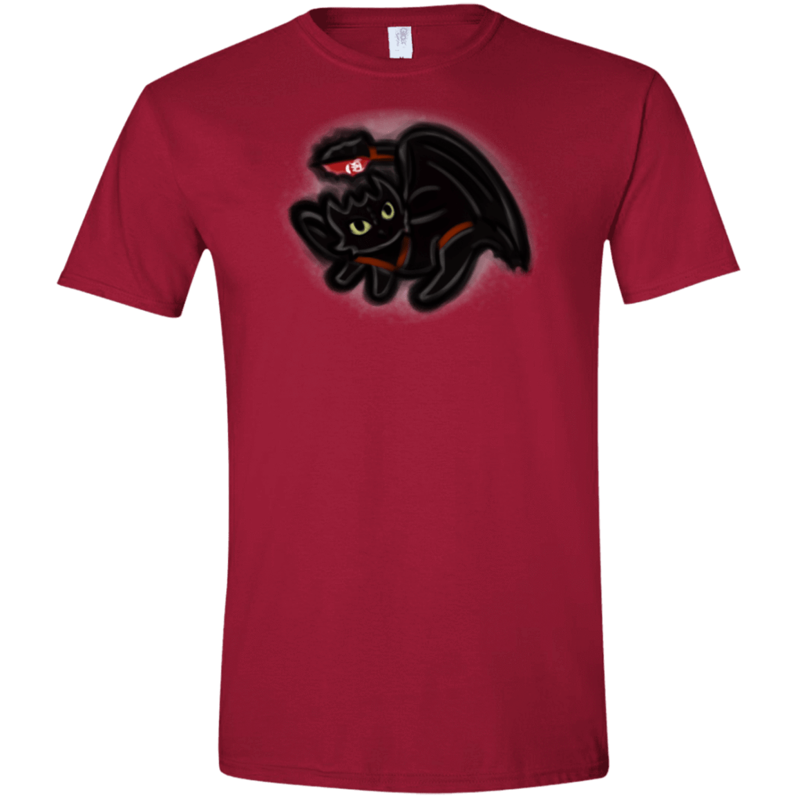 T-Shirts Cardinal Red / S Toothless Simba Men's Semi-Fitted Softstyle
