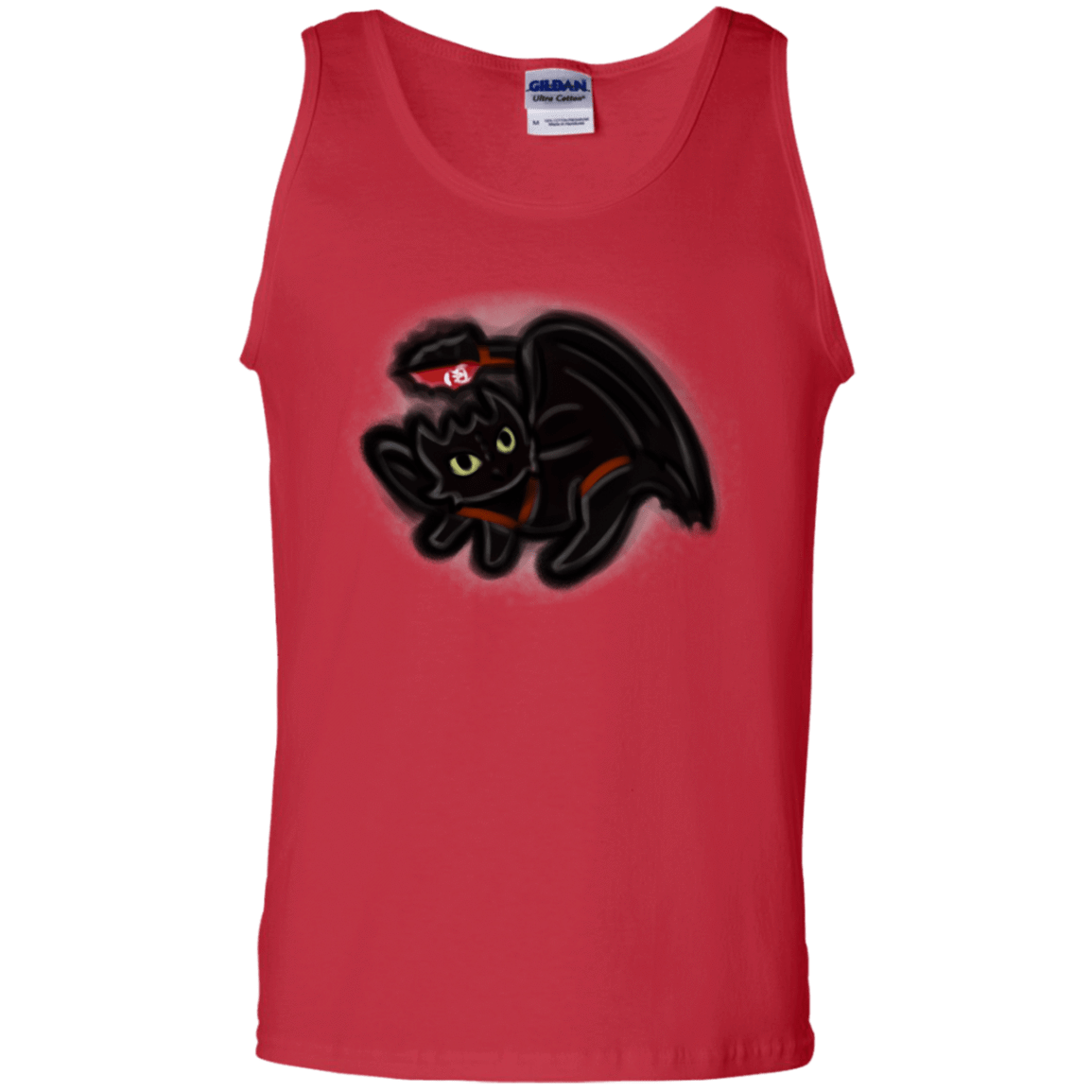 T-Shirts Red / S Toothless Simba Men's Tank Top