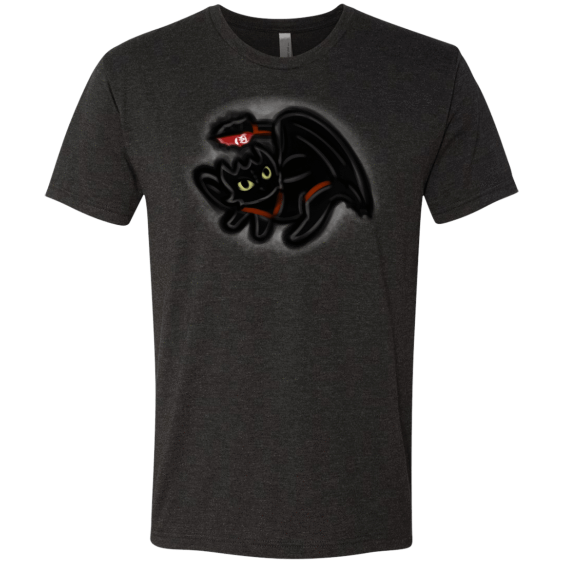T-Shirts Vintage Black / S Toothless Simba Men's Triblend T-Shirt