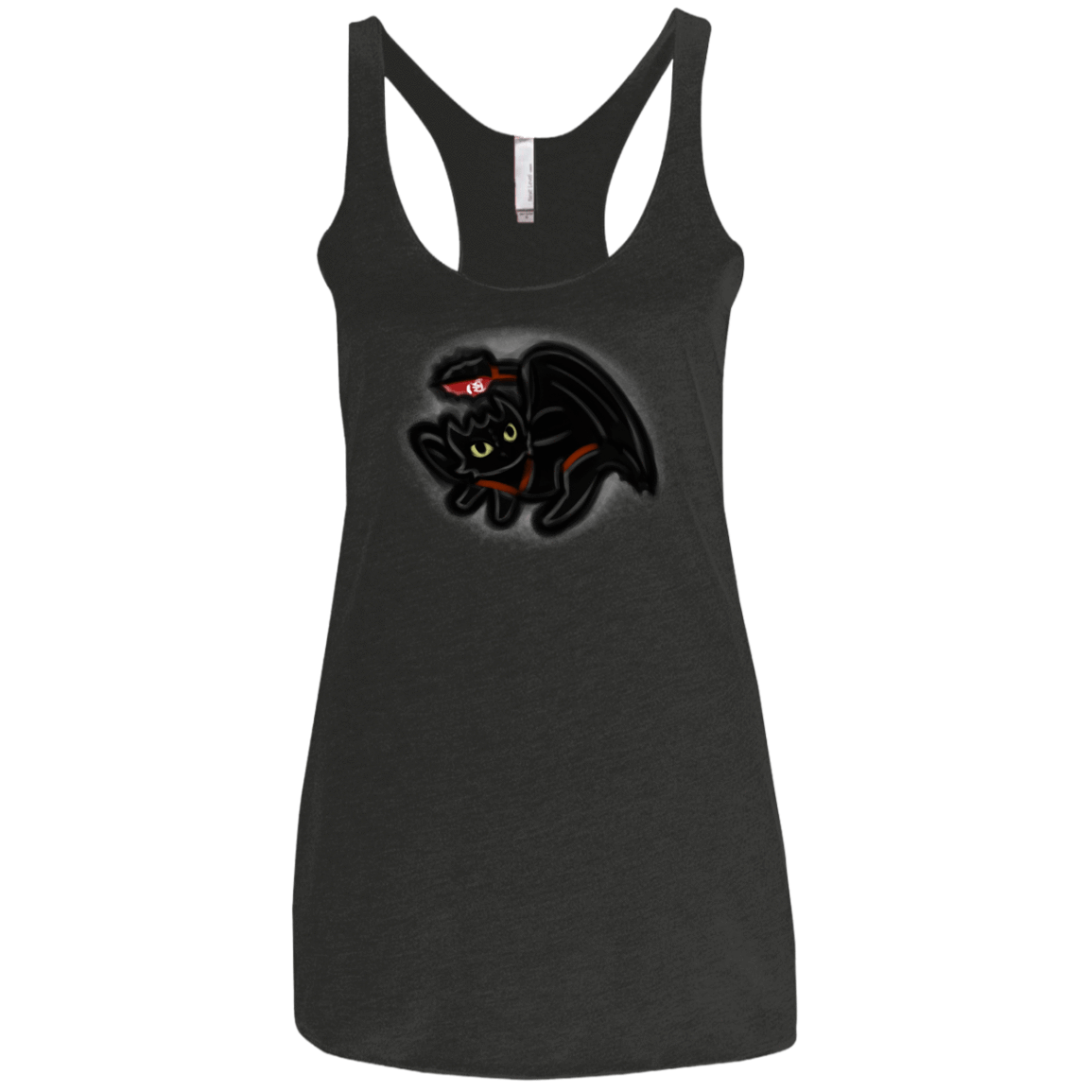 T-Shirts Vintage Black / X-Small Toothless Simba Women's Triblend Racerback Tank