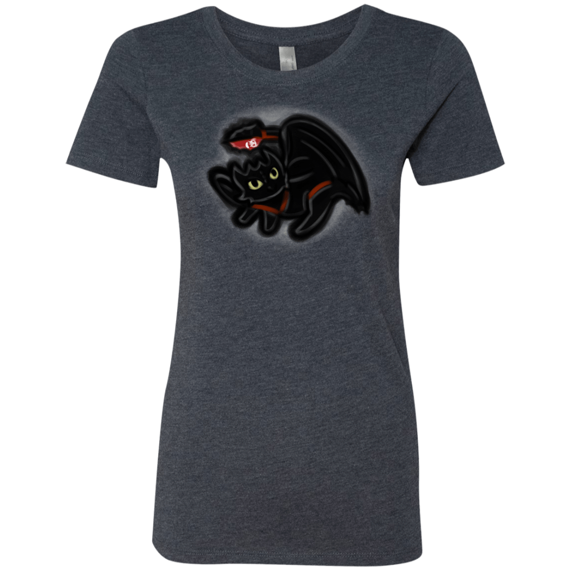 T-Shirts Vintage Navy / S Toothless Simba Women's Triblend T-Shirt