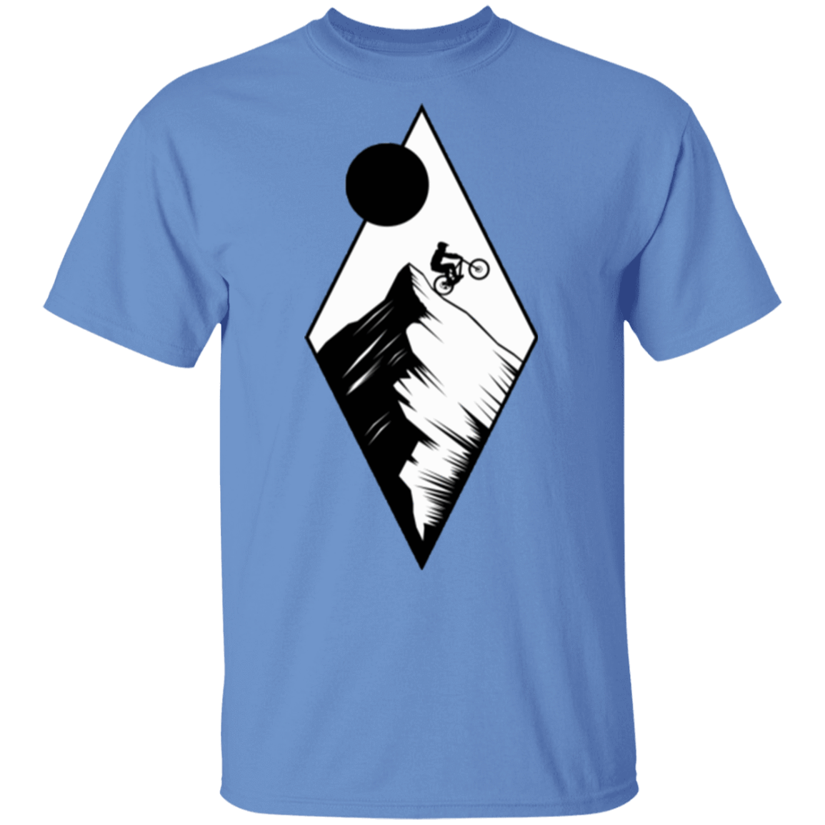 T-Shirts Carolina Blue / S Top Of The Mountain Ride T-Shirt