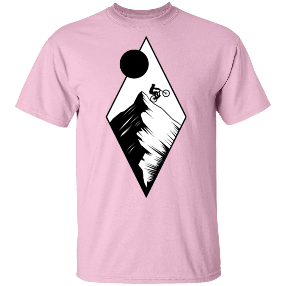 T-Shirts Light Pink / S Top Of The Mountain Ride T-Shirt