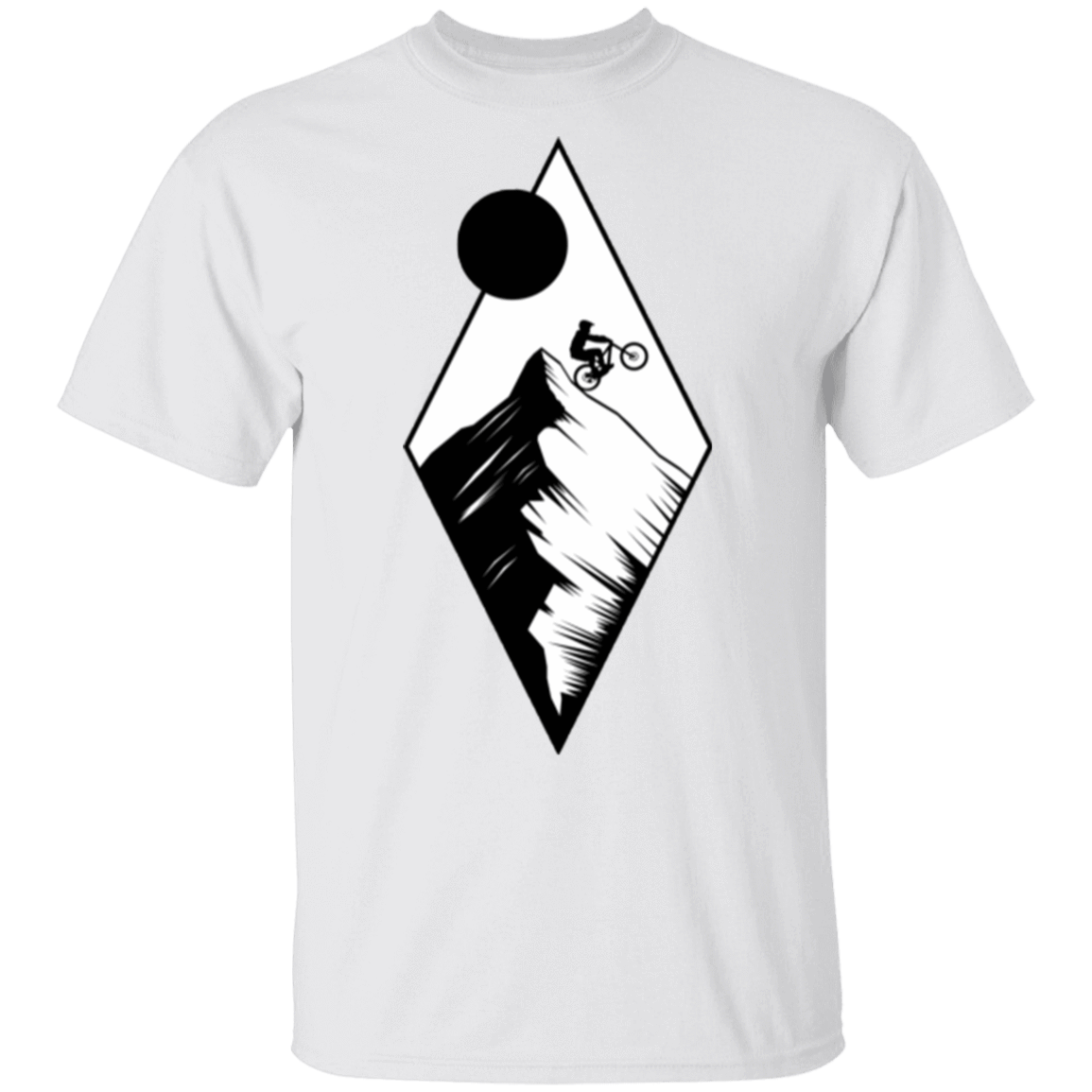 T-Shirts White / S Top Of The Mountain Ride T-Shirt