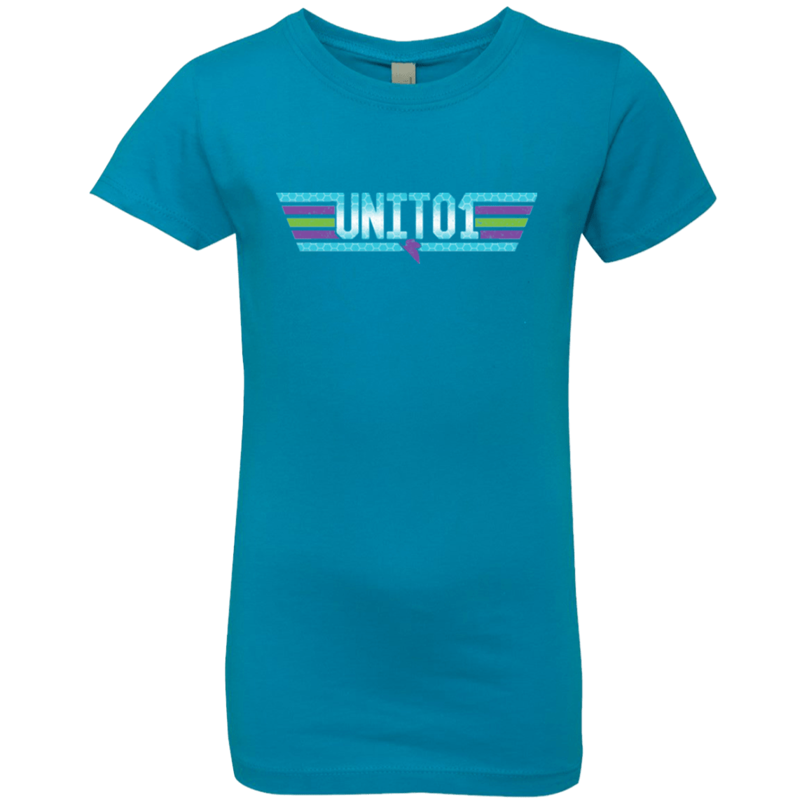 T-Shirts Turquoise / YXS Top One Girls Premium T-Shirt