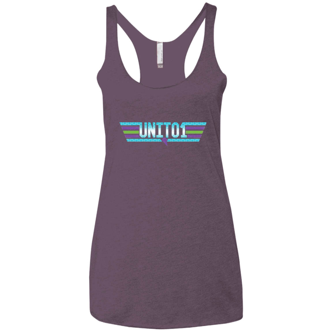 T-Shirts Vintage Purple / X-Small Top One Women's Triblend Racerback Tank