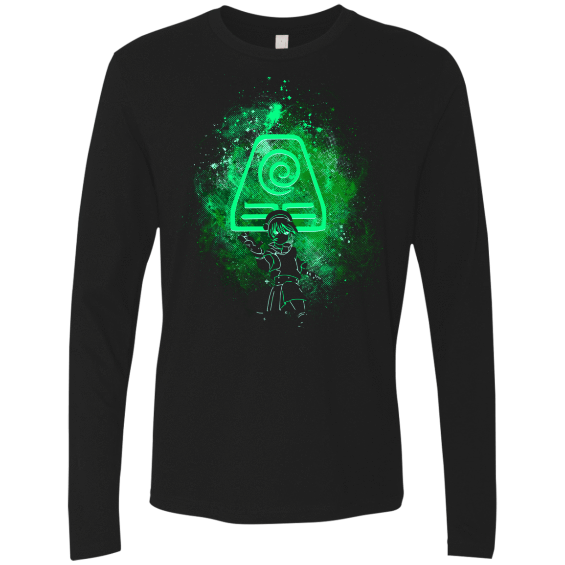 T-Shirts Black / Small Toph Art Men's Premium Long Sleeve