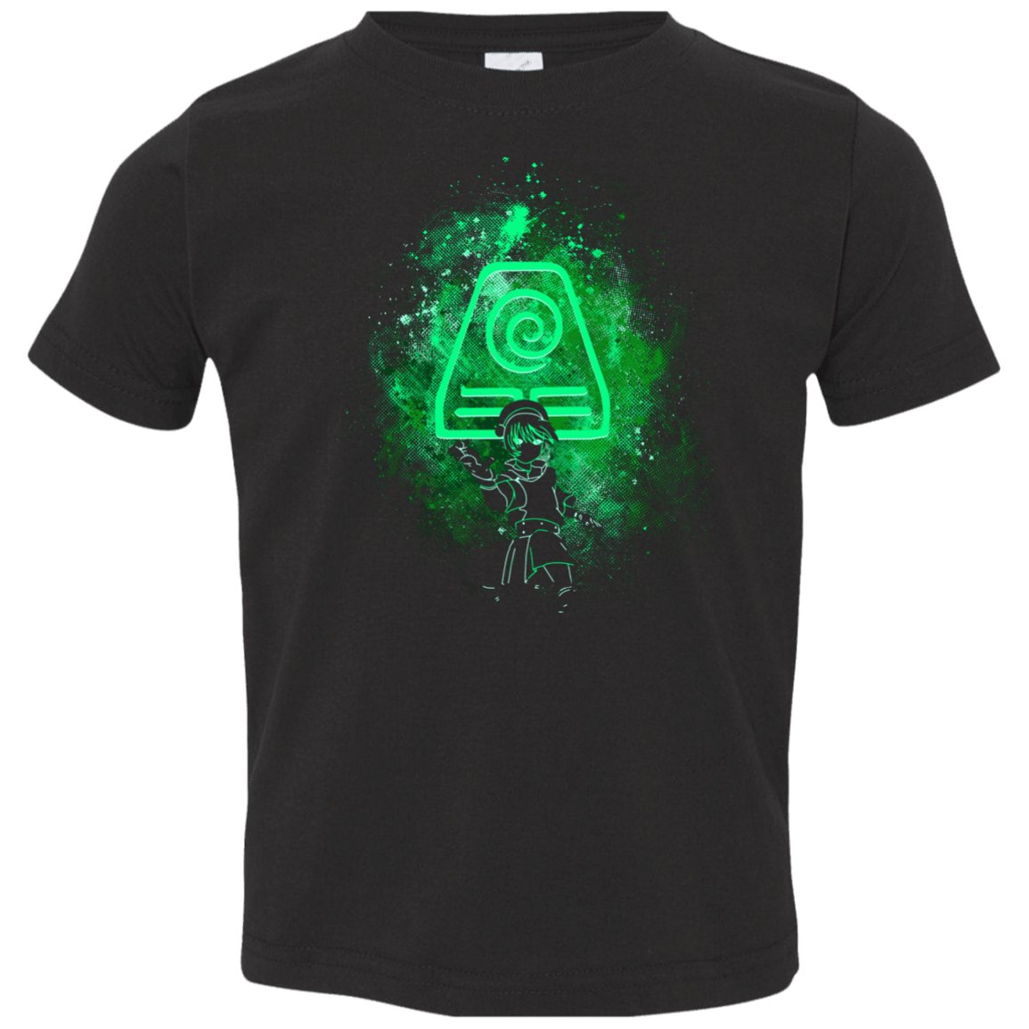 T-Shirts Black / 2T Toph Art Toddler Premium T-Shirt