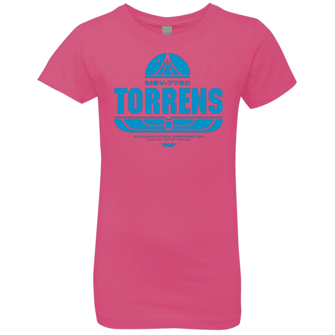 T-Shirts Hot Pink / YXS Torrens Girls Premium T-Shirt