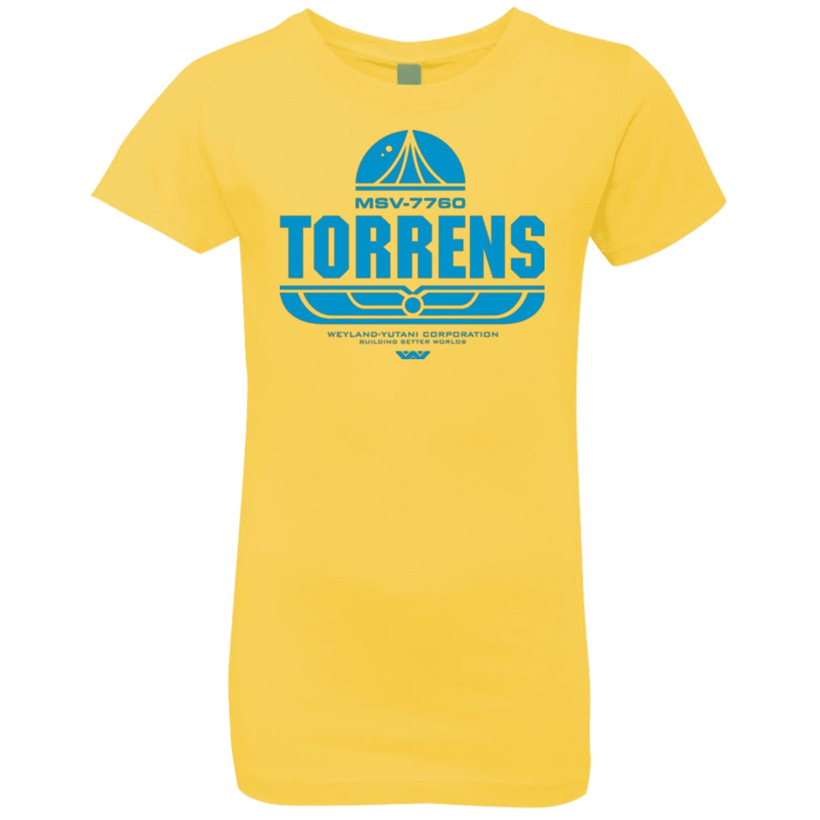 T-Shirts Vibrant Yellow / YXS Torrens Girls Premium T-Shirt