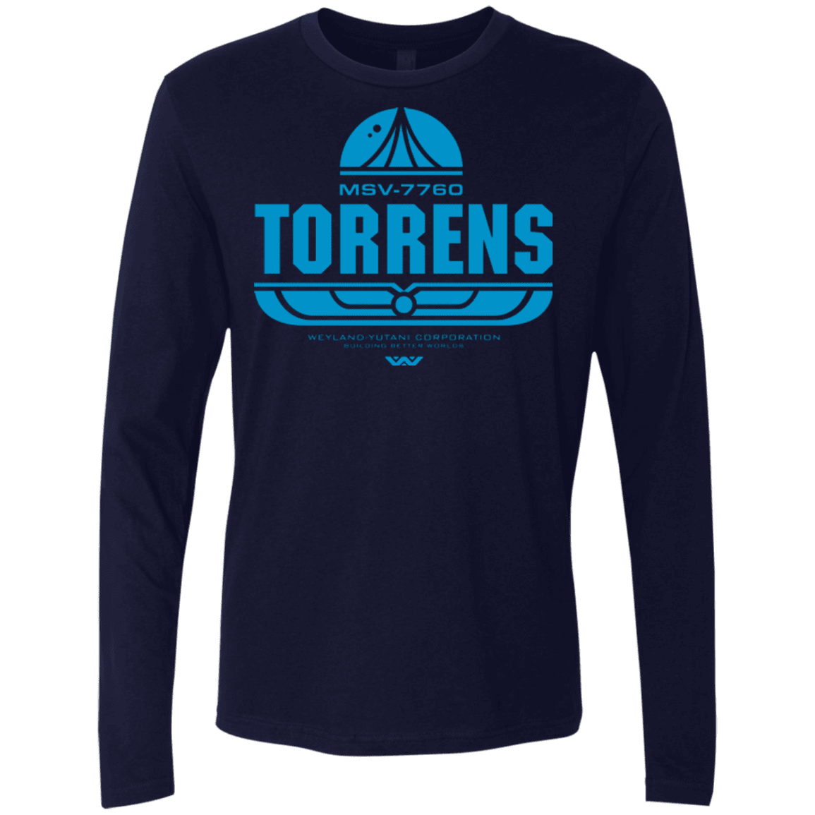 T-Shirts Midnight Navy / Small Torrens Men's Premium Long Sleeve