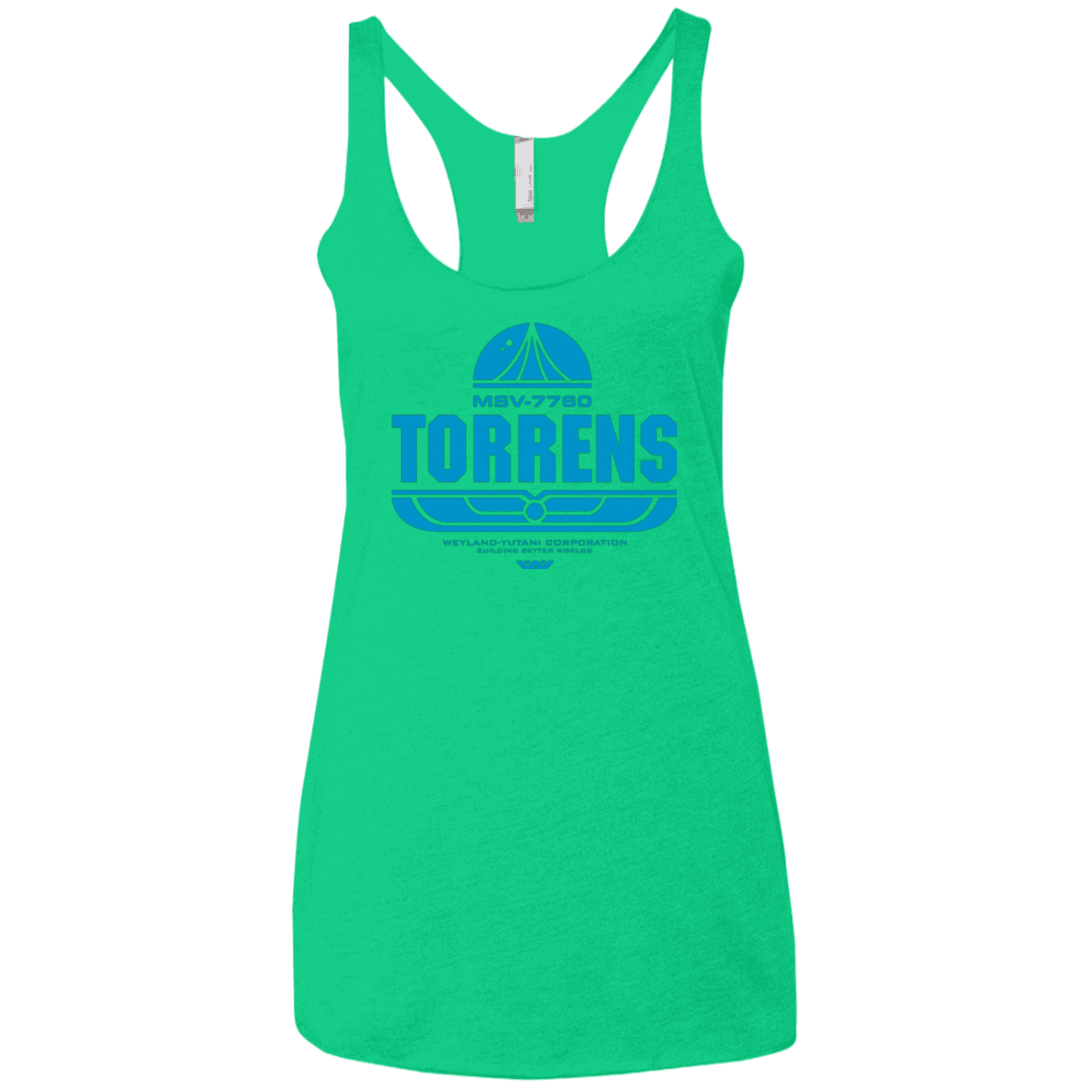 T-Shirts Envy / X-Small Torrens Women's Triblend Racerback Tank