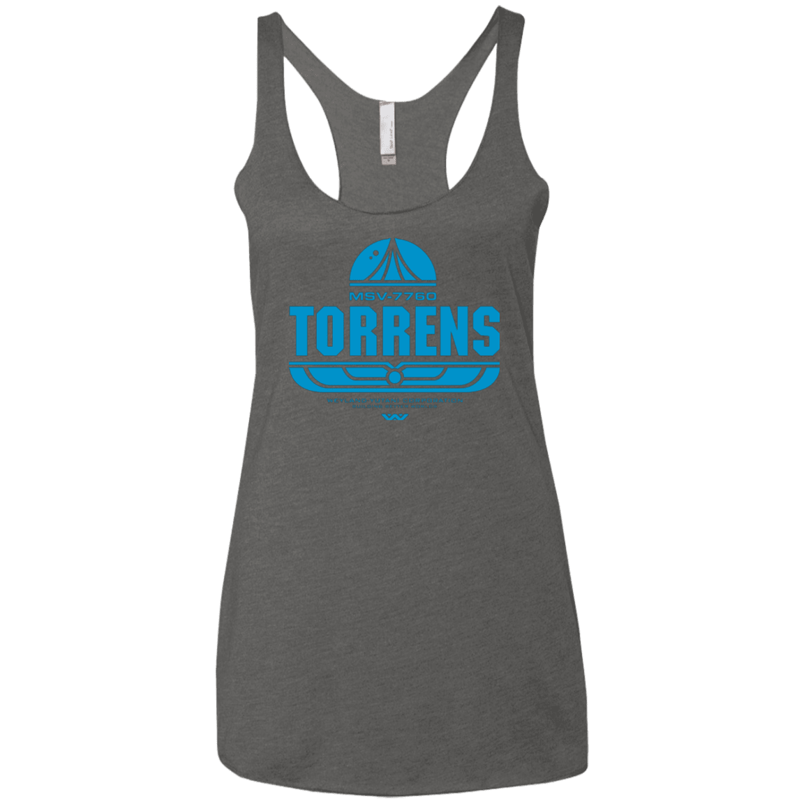 T-Shirts Premium Heather / X-Small Torrens Women's Triblend Racerback Tank