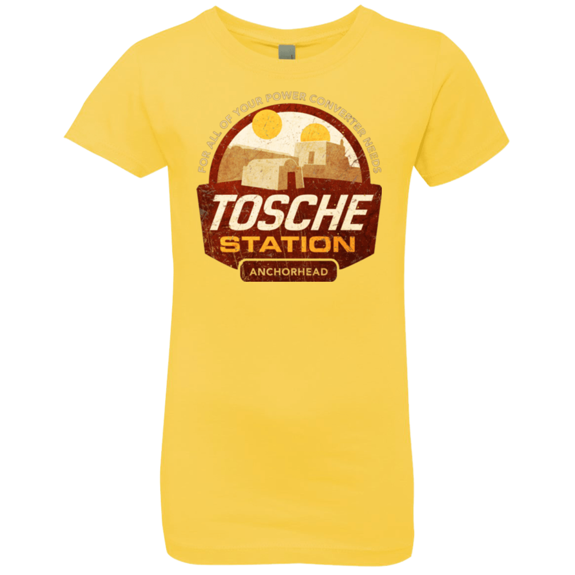 T-Shirts Vibrant Yellow / YXS Tosche Station Girls Premium T-Shirt