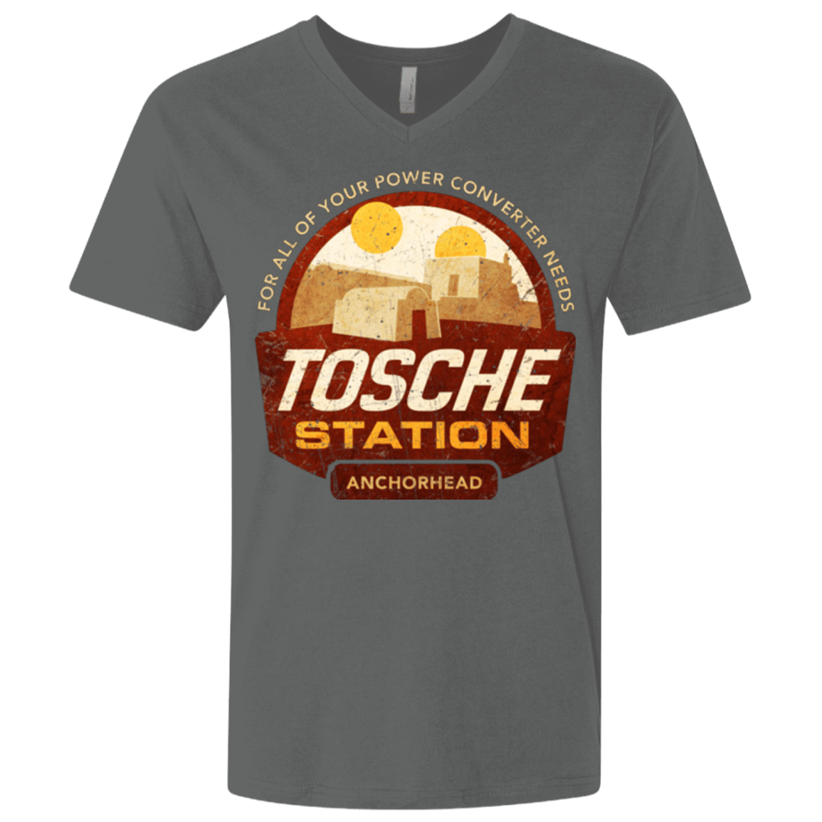 T-Shirts Heavy Metal / X-Small Tosche Station Men's Premium V-Neck