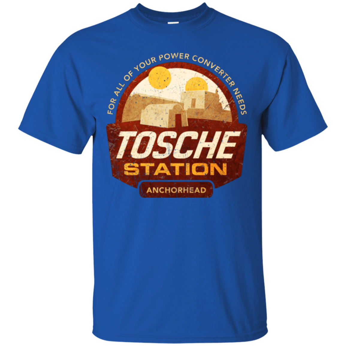 T-Shirts Royal / Small Tosche Station T-Shirt