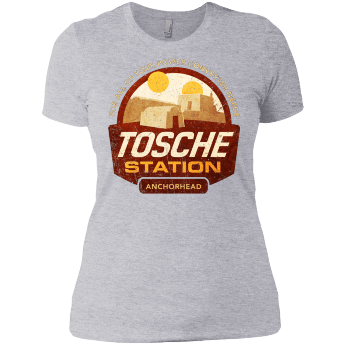 T-Shirts Heather Grey / X-Small Tosche Station Women's Premium T-Shirt