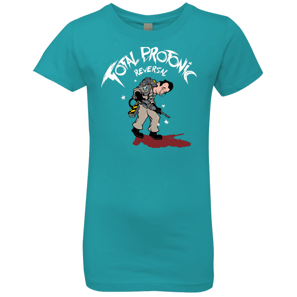 T-Shirts Tahiti Blue / YXS Total Protonic Reversal Girls Premium T-Shirt