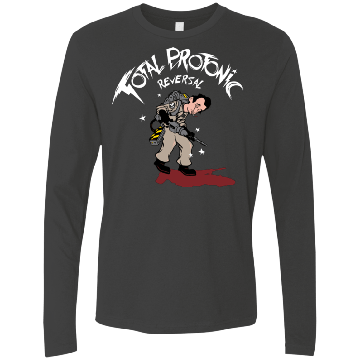 T-Shirts Heavy Metal / Small Total Protonic Reversal Men's Premium Long Sleeve
