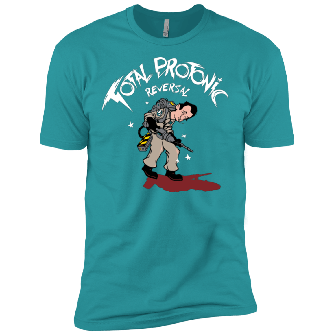 T-Shirts Tahiti Blue / X-Small Total Protonic Reversal Men's Premium T-Shirt