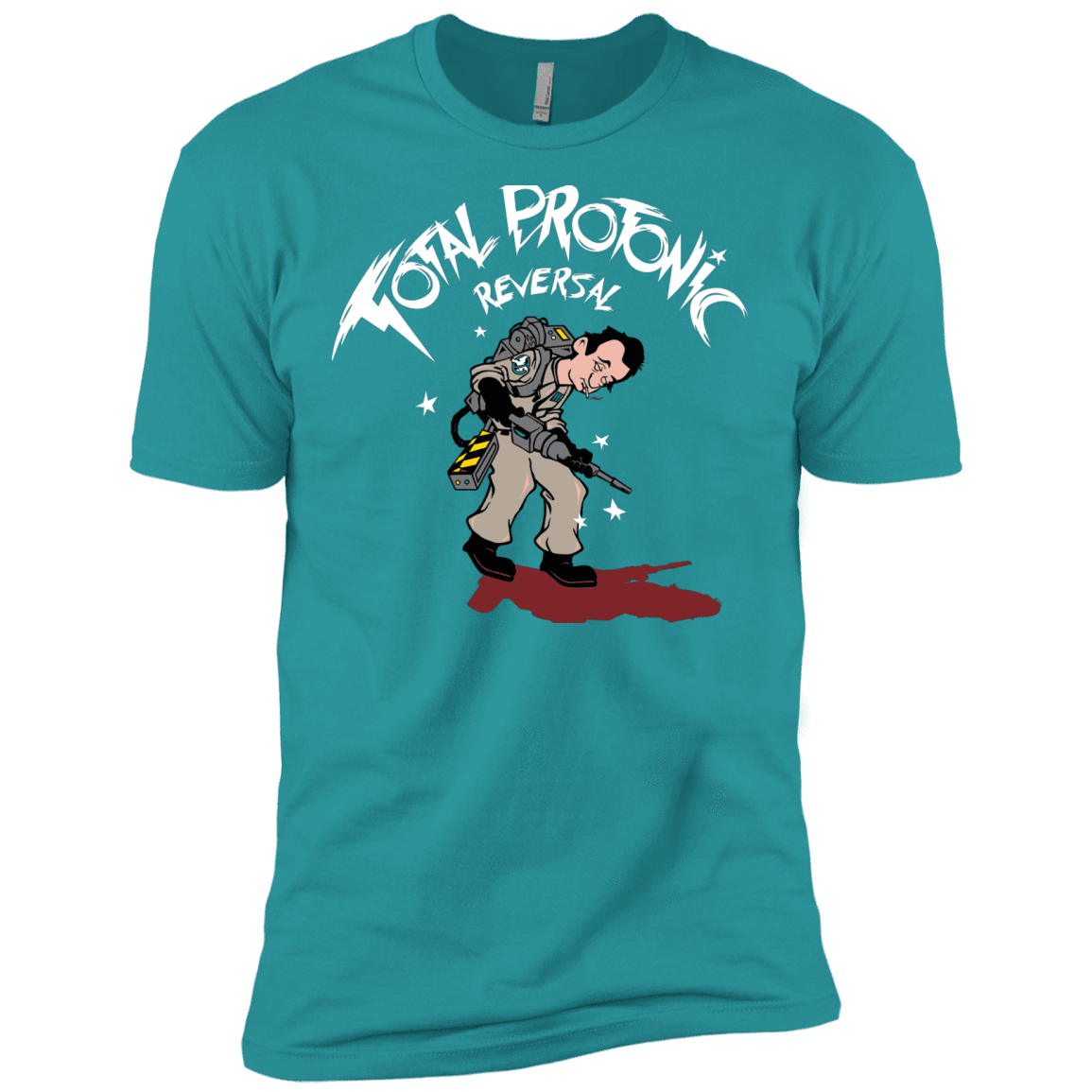 T-Shirts Tahiti Blue / X-Small Total Protonic Reversal Men's Premium T-Shirt