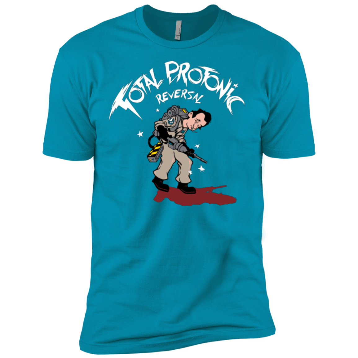 T-Shirts Turquoise / X-Small Total Protonic Reversal Men's Premium T-Shirt