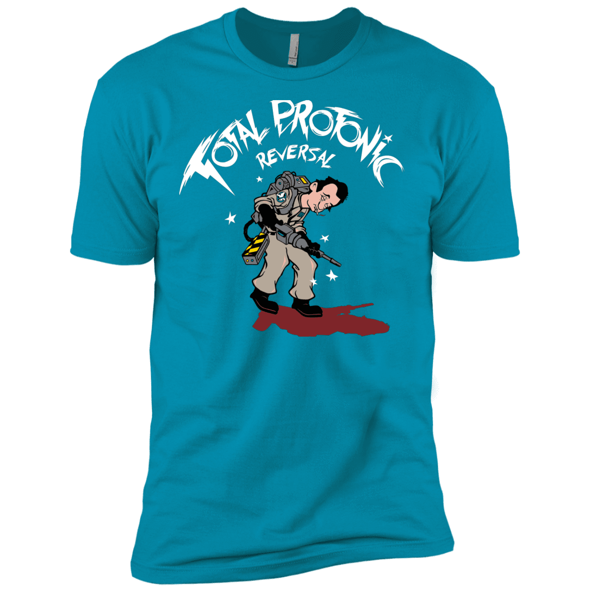 T-Shirts Turquoise / X-Small Total Protonic Reversal Men's Premium T-Shirt