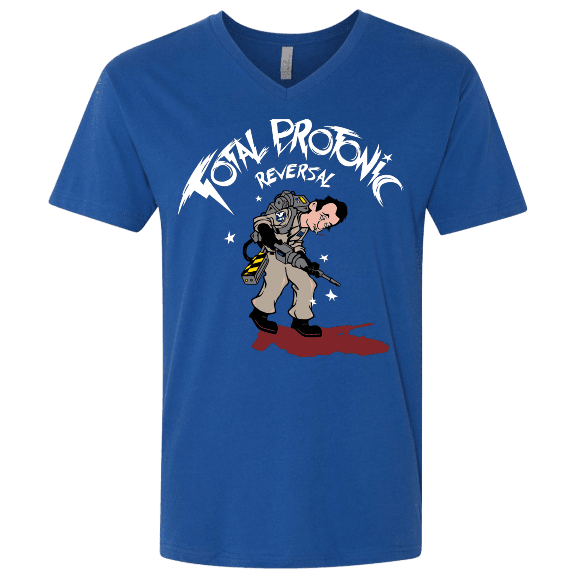 T-Shirts Royal / X-Small Total Protonic Reversal Men's Premium V-Neck