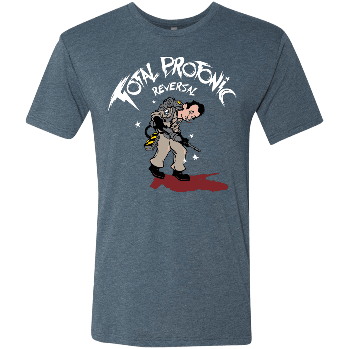 T-Shirts Indigo / Small Total Protonic Reversal Men's Triblend T-Shirt