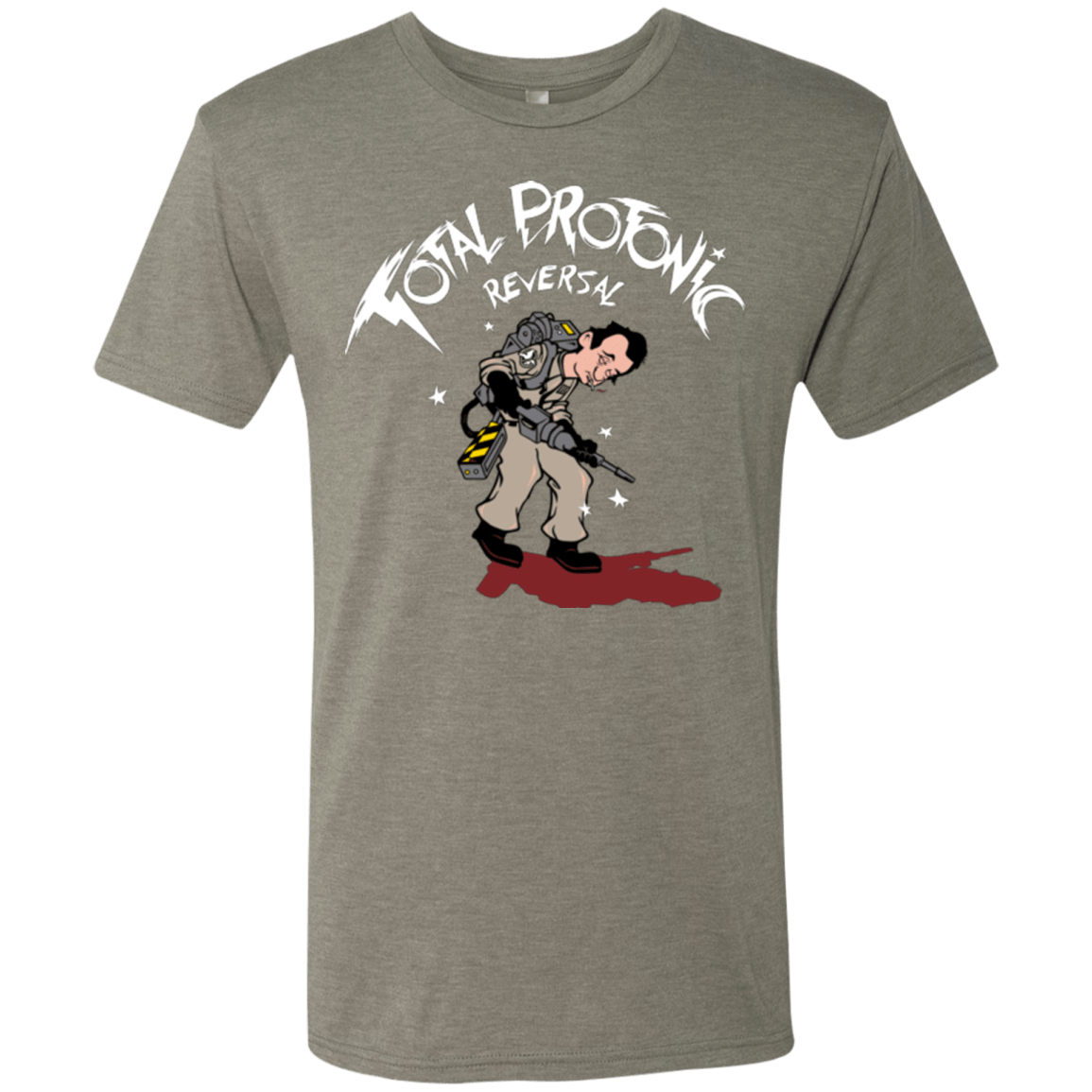T-Shirts Venetian Grey / Small Total Protonic Reversal Men's Triblend T-Shirt