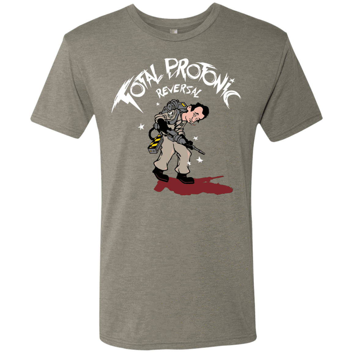T-Shirts Venetian Grey / Small Total Protonic Reversal Men's Triblend T-Shirt