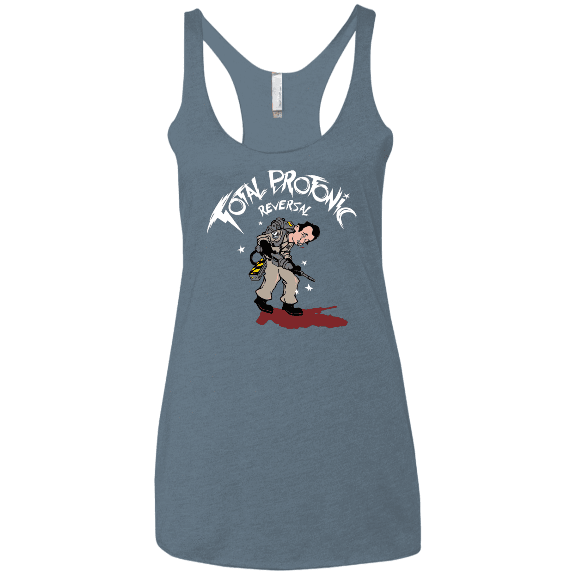 T-Shirts Indigo / X-Small Total Protonic Reversal Women's Triblend Racerback Tank