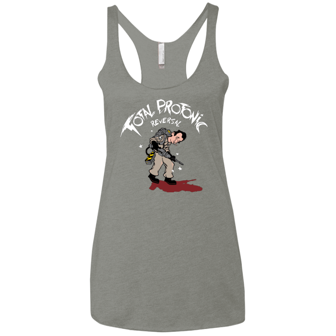 T-Shirts Venetian Grey / X-Small Total Protonic Reversal Women's Triblend Racerback Tank