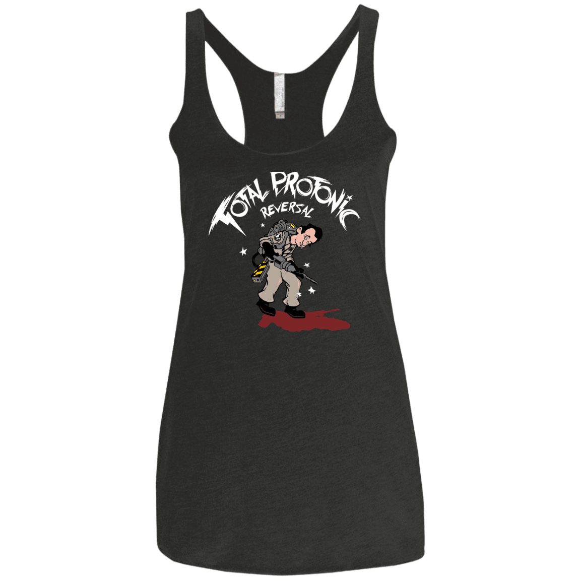 T-Shirts Vintage Black / X-Small Total Protonic Reversal Women's Triblend Racerback Tank