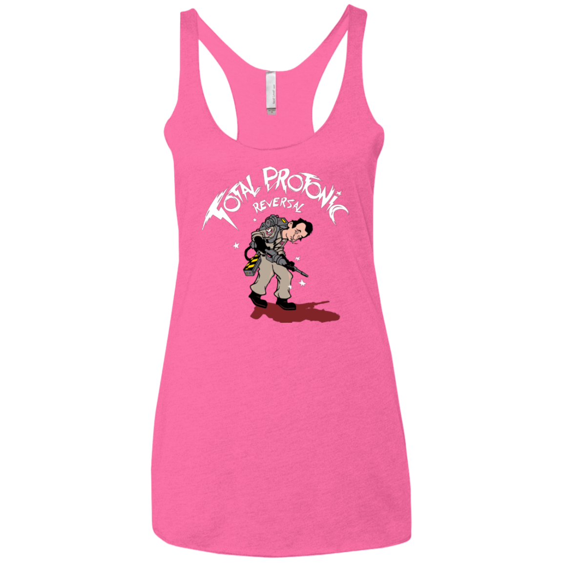 T-Shirts Vintage Pink / X-Small Total Protonic Reversal Women's Triblend Racerback Tank