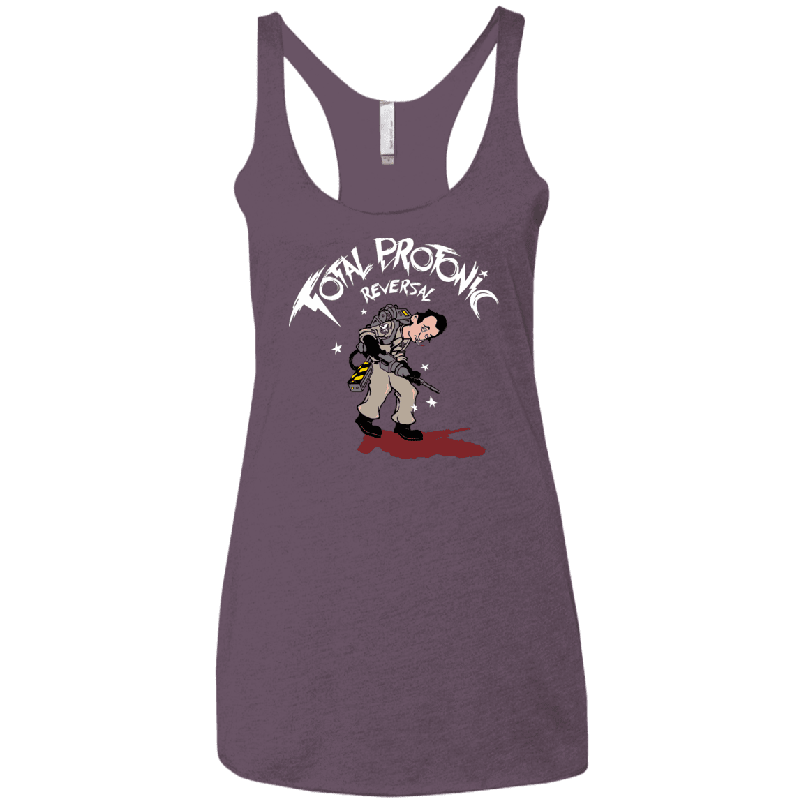 T-Shirts Vintage Purple / X-Small Total Protonic Reversal Women's Triblend Racerback Tank