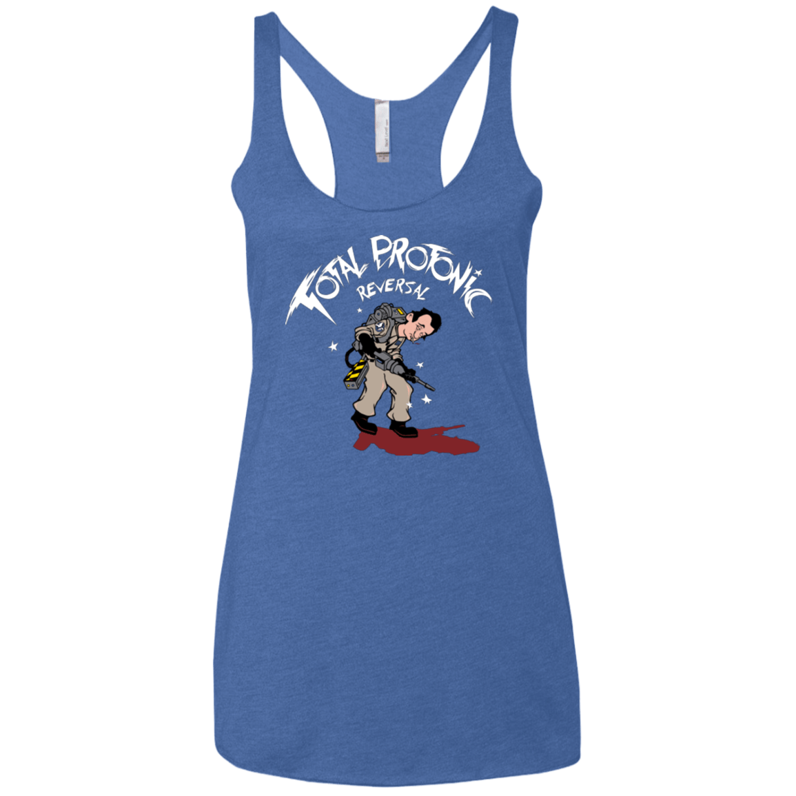 T-Shirts Vintage Royal / X-Small Total Protonic Reversal Women's Triblend Racerback Tank