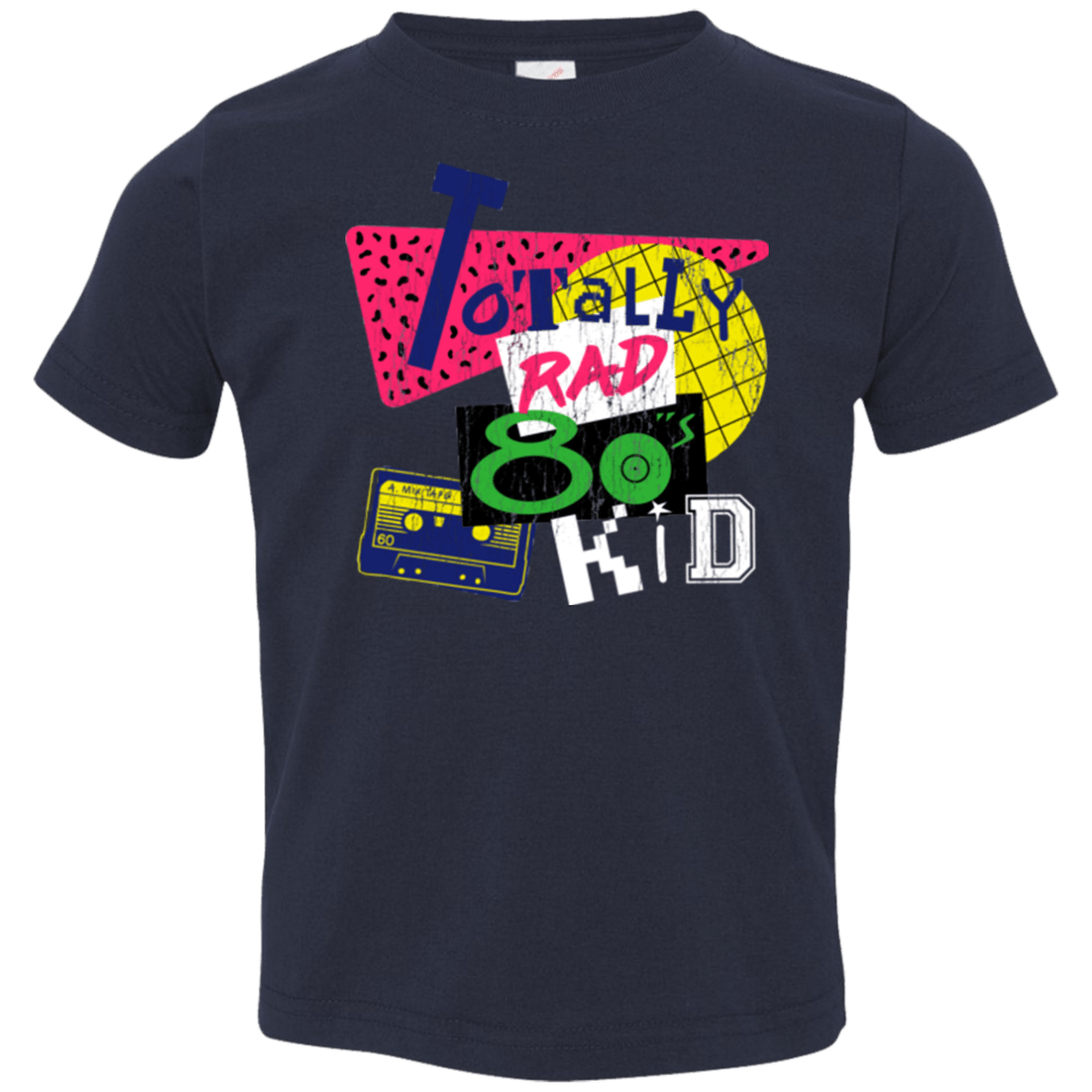 T-Shirts Navy / 2T Totally Rad Toddler Premium T-Shirt