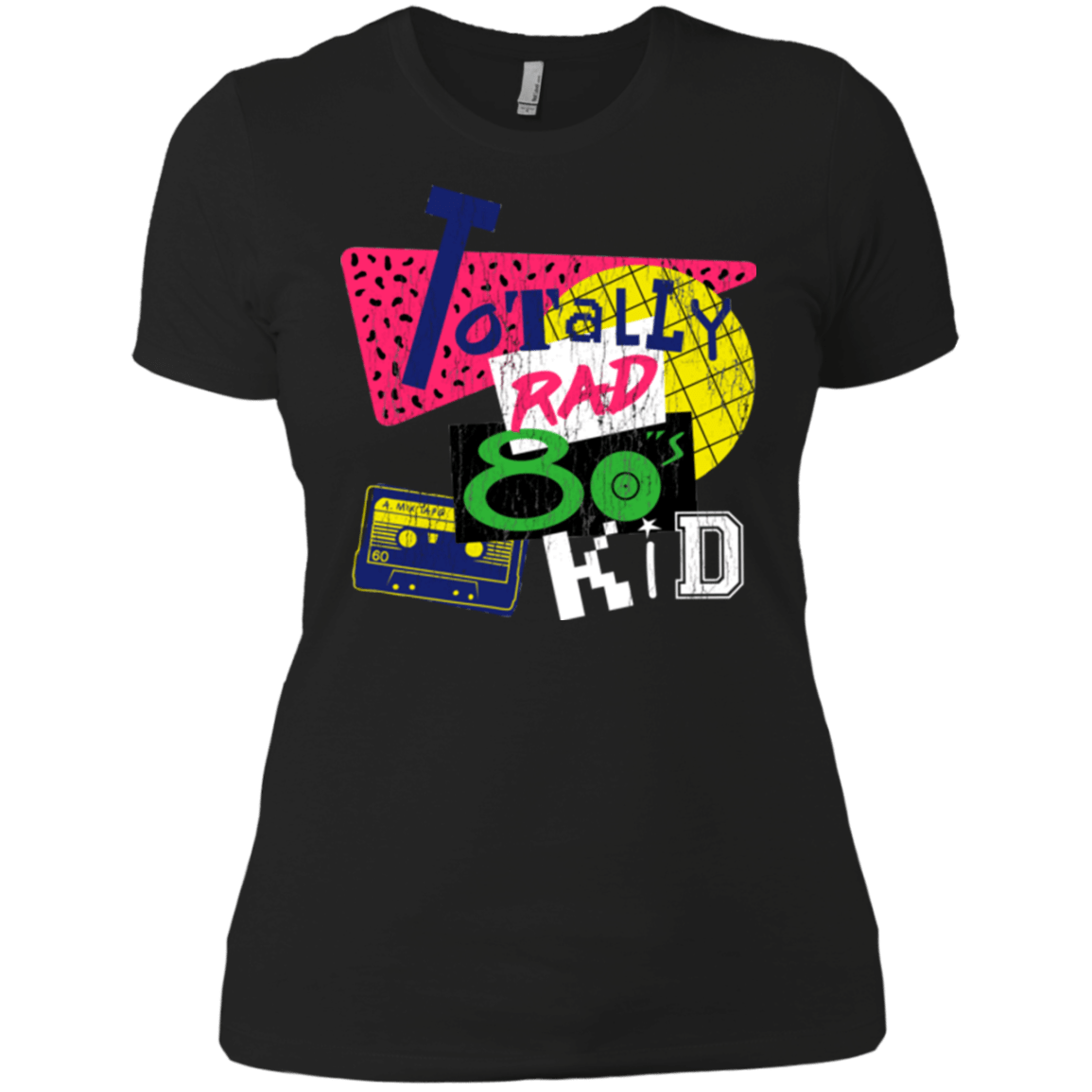 T-Shirts Black / X-Small Totally Rad Women's Premium T-Shirt