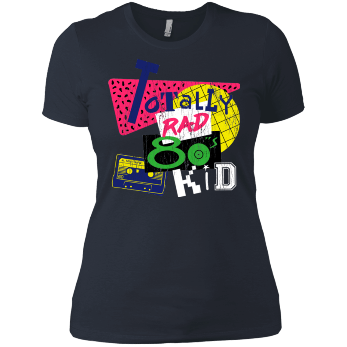 T-Shirts Indigo / X-Small Totally Rad Women's Premium T-Shirt