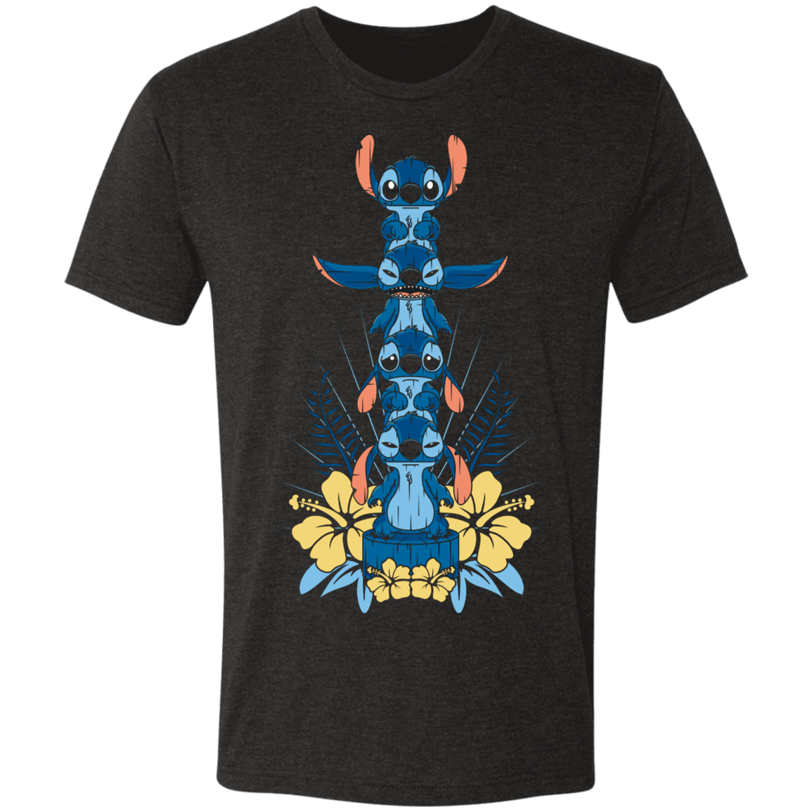 T-Shirts Vintage Black / S Totem Mood Men's Triblend T-Shirt