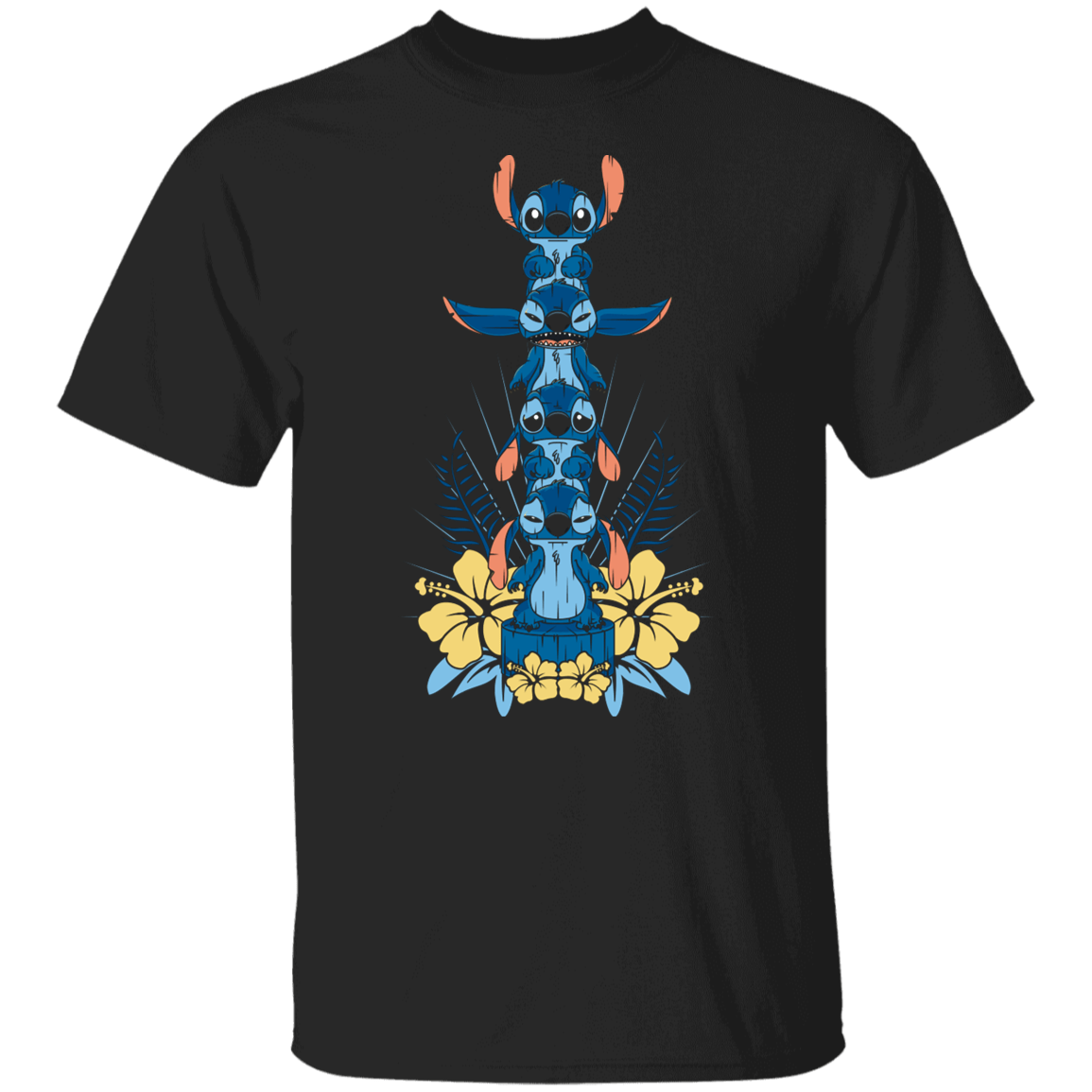 T-Shirts Black / S Totem Mood T-Shirt