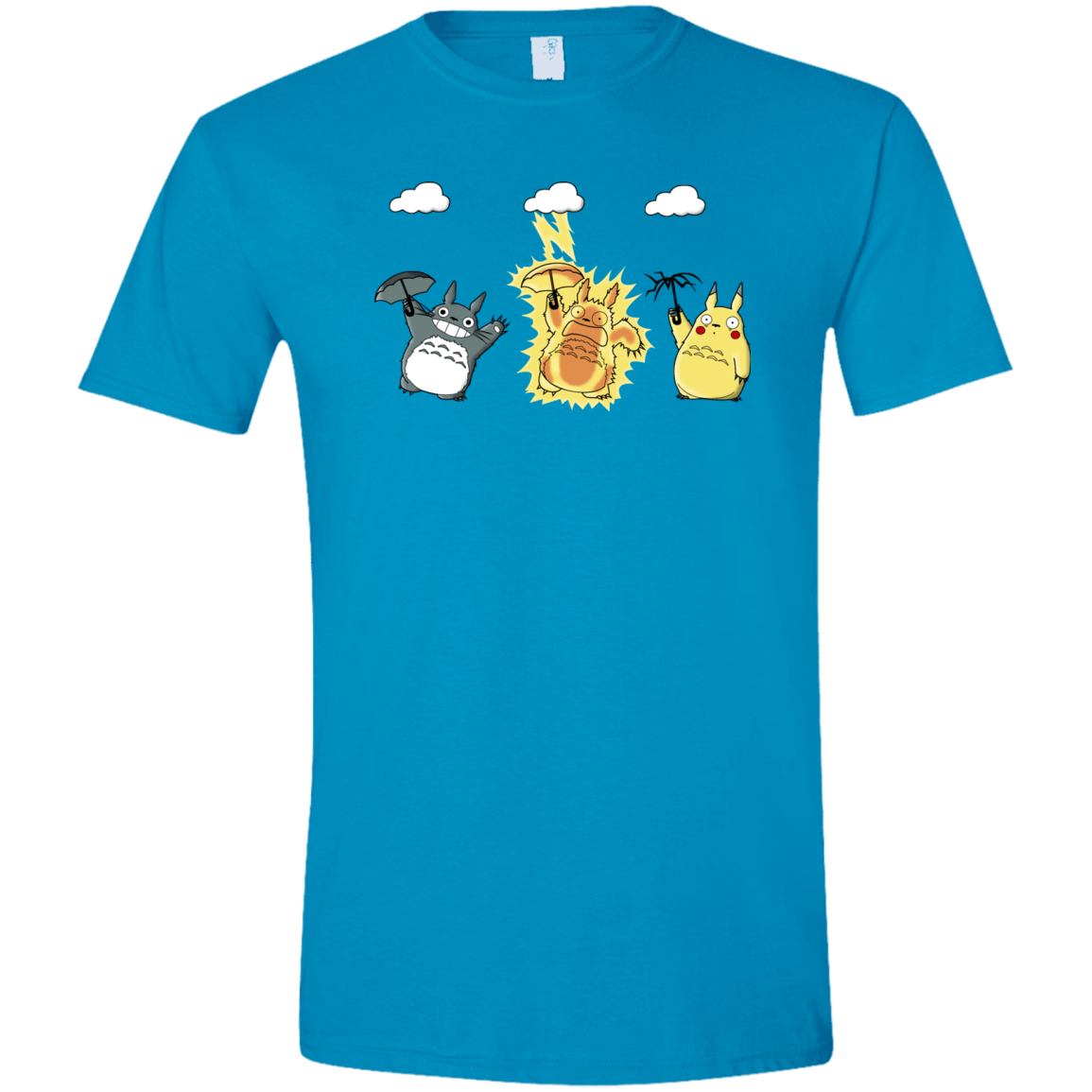 T-Shirts Sapphire / S Totochu Men's Semi-Fitted Softstyle