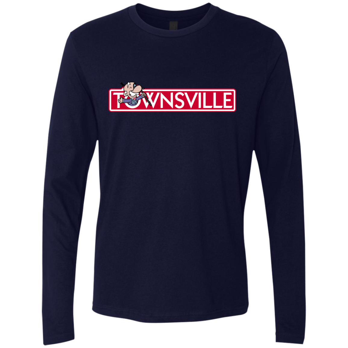 T-Shirts Midnight Navy / S Townsville Men's Premium Long Sleeve