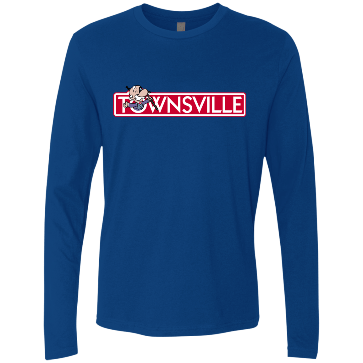 T-Shirts Royal / S Townsville Men's Premium Long Sleeve