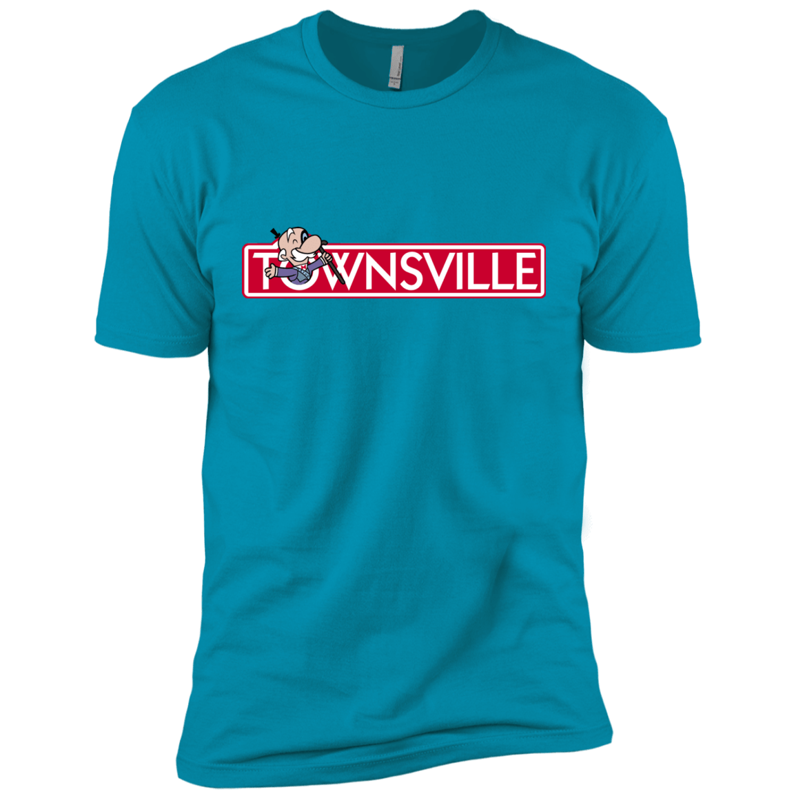 T-Shirts Turquoise / X-Small Townsville Men's Premium T-Shirt