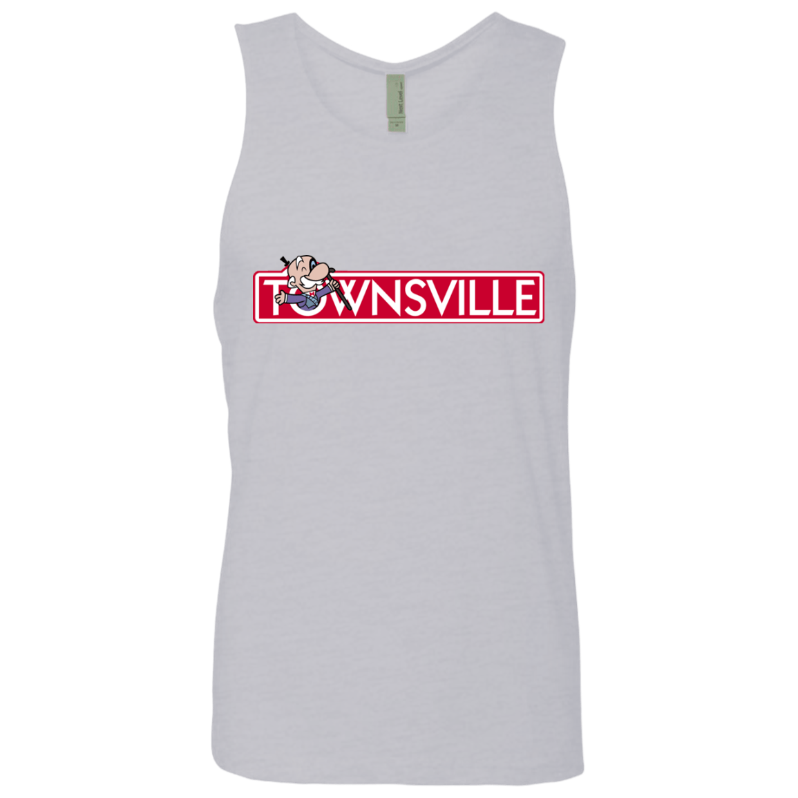 T-Shirts Heather Grey / S Townsville Men's Premium Tank Top